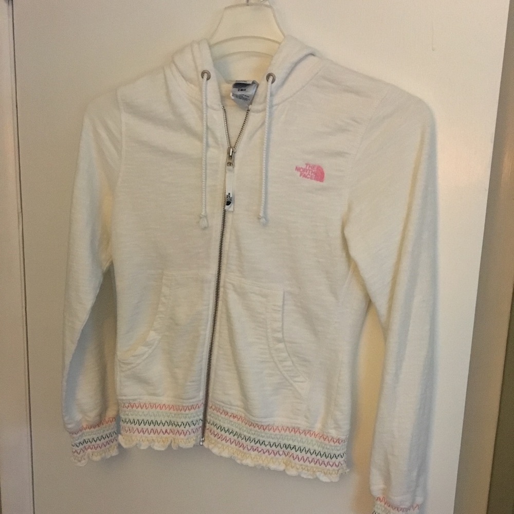The North Face zip up hoodie